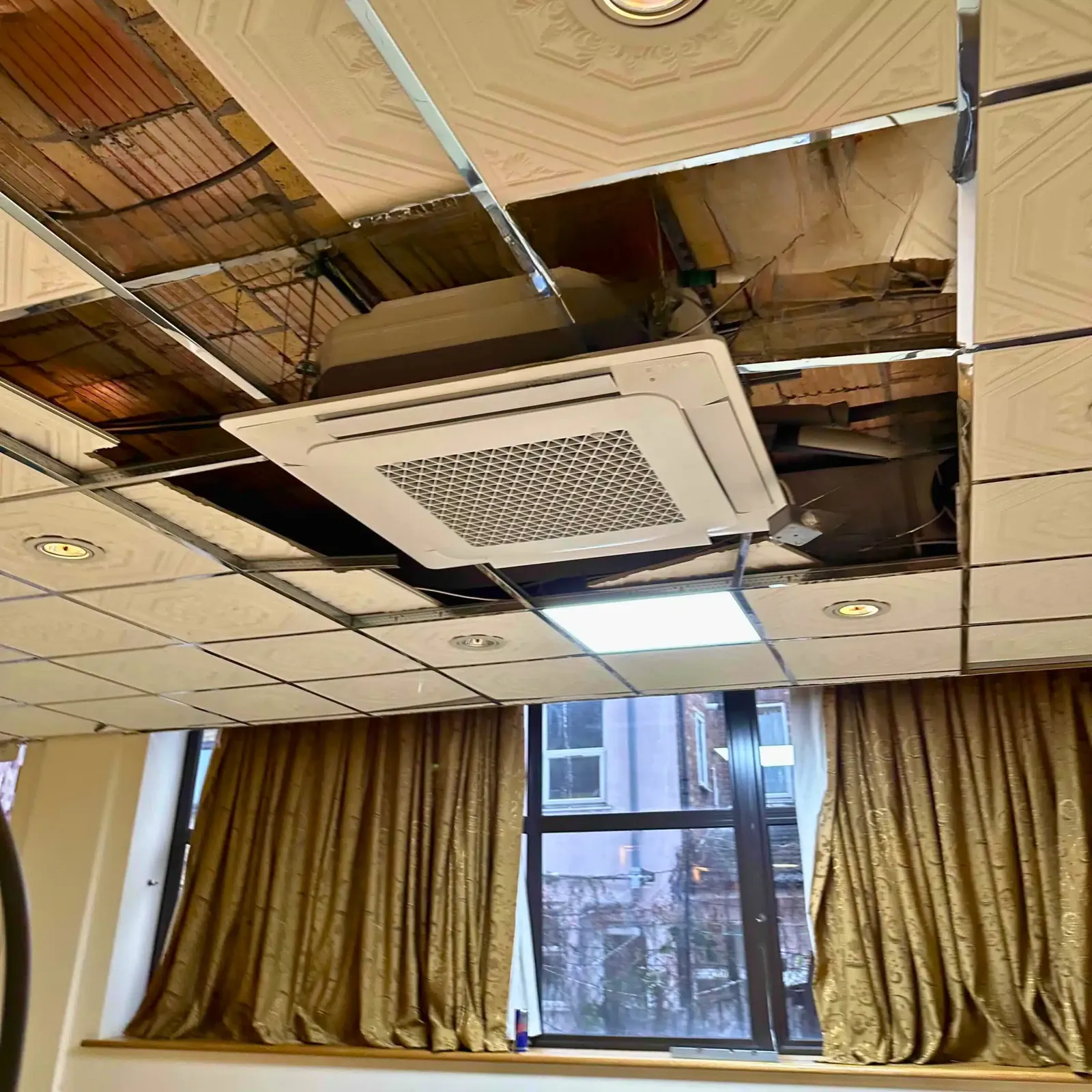 AC Installation at Edmonton Islamic Centre - Al Masjid - Image 2
