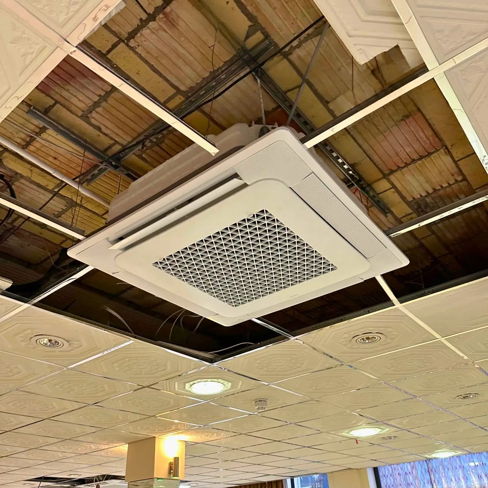 AC Installation at Edmonton Islamic Centre - Al Masjid