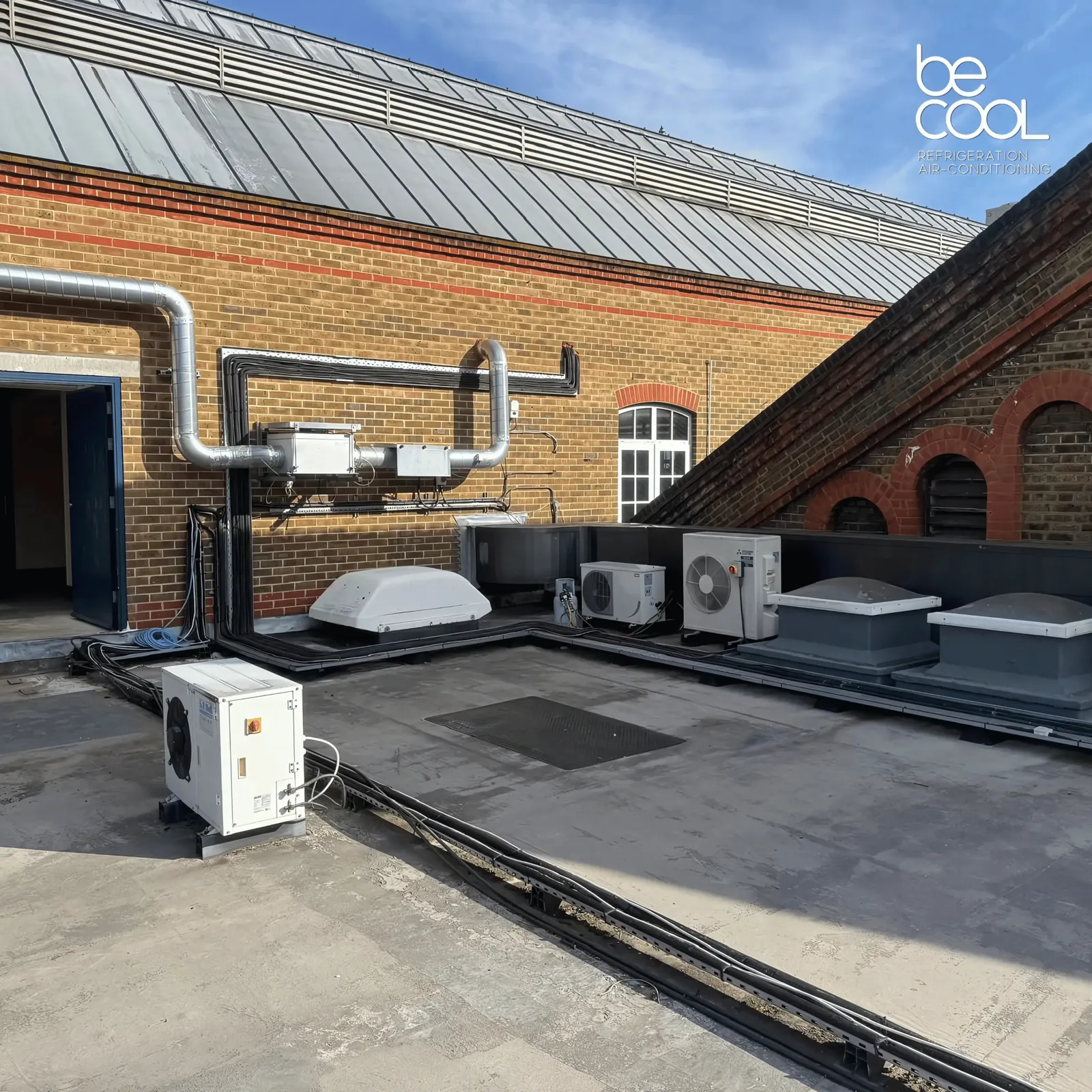 Cold Room Install with Danfoss Cooling & Transparent Strip Curtain - Image 8