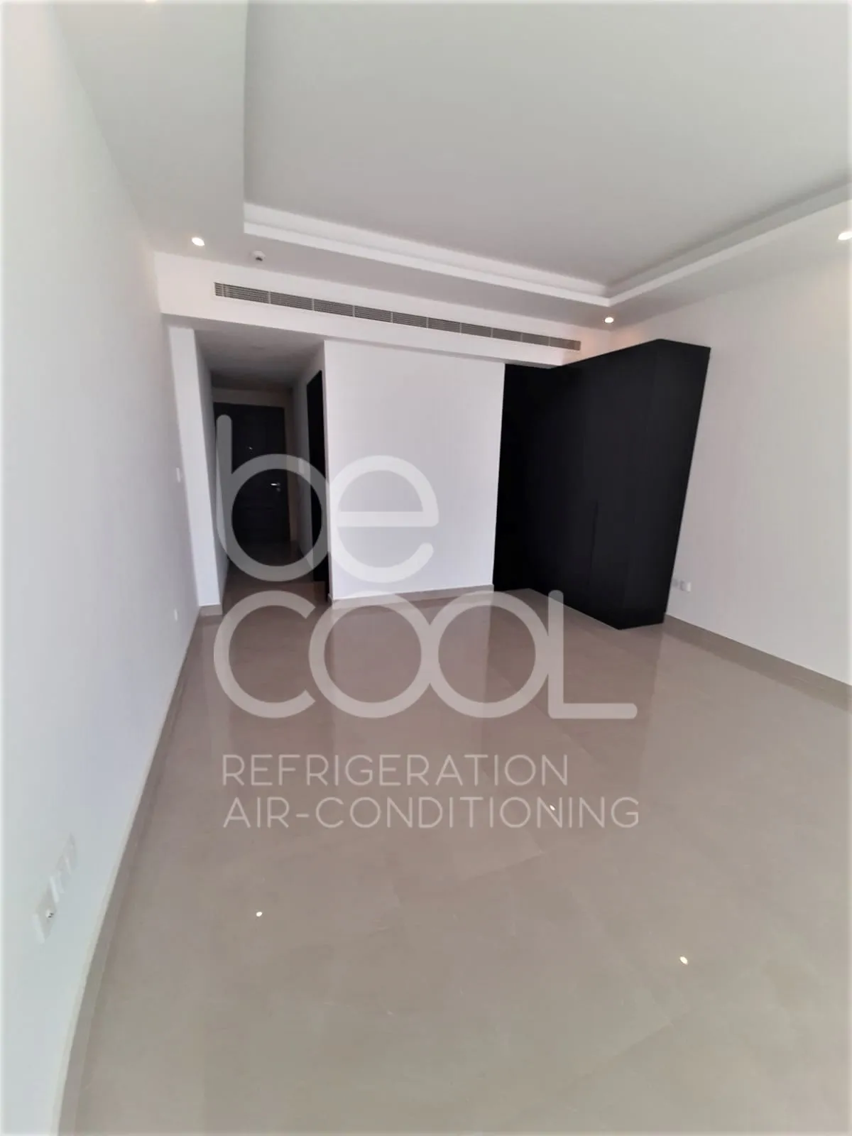 Project: Residential Flat: Concealed Air Conditioning Installation